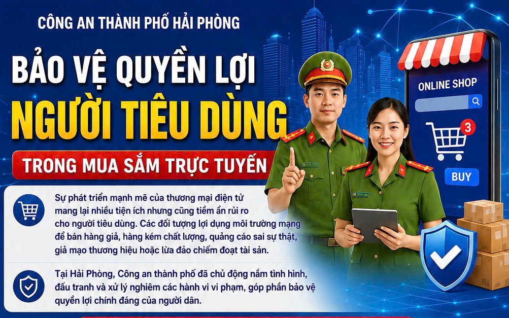 Bảo vệ quyền lợi người tiêu dùng trong mua sắm trực tuyến